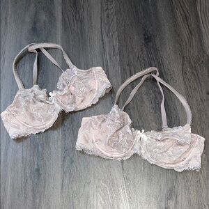 Body by Victoria Elegant Lace Demi Bra Bundle
